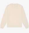 CV3511 3511 Canvas Unisex Heavyweight Long Sleeve Boxy T-Shirt Natural colour image